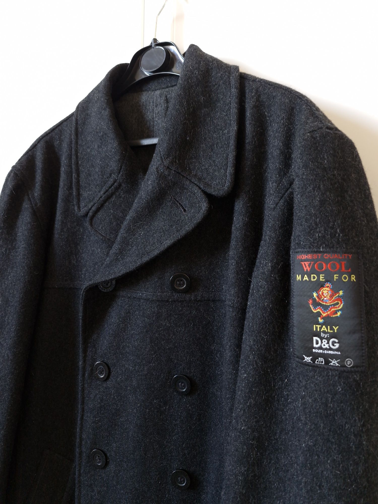 Пальто Dolce &GABBANA шерстяне (L) утеплене,оригінал
