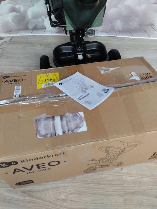 Rowerek Dziecięcy trójkołowy Obracany 6w1 AVEO Kinderkraft