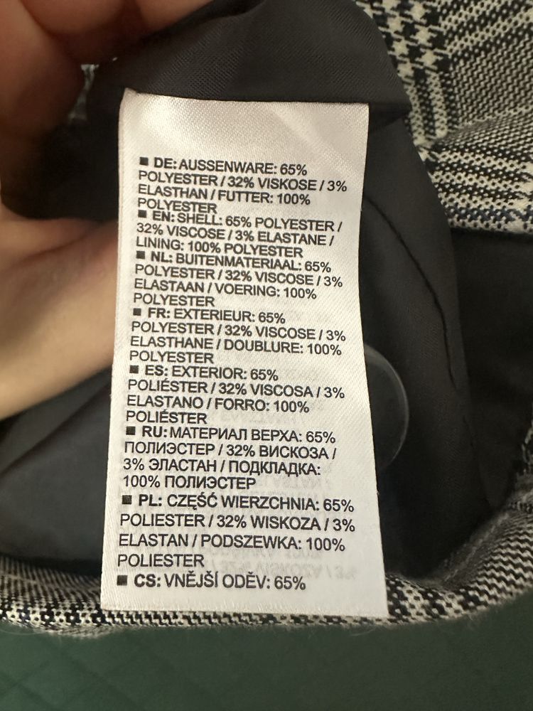 Jake*s marynarka w kratę kratkę lampas r 34 XS