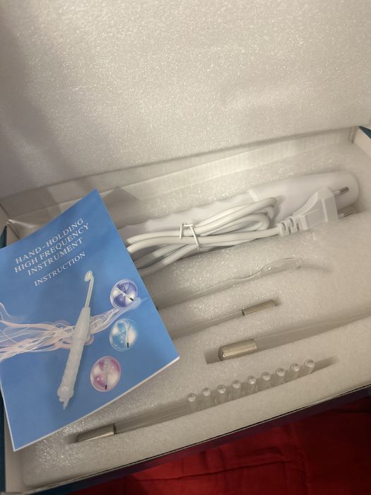 Дарсонваль імпульсний масажер для обличчя, тіла та шкіри голови