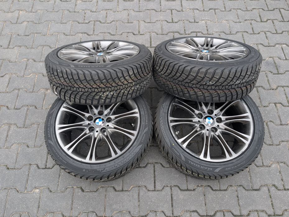 Felgi BMW 18 cali 5x120 styling 135 8J f20 f30 koła zimowe TPMS