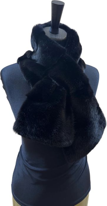 Шарф норковий/ шарф из меха норки