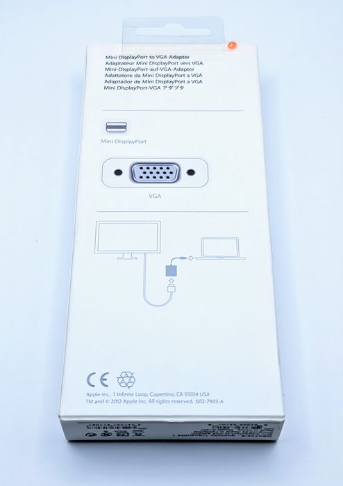 NOWY Oryginalny Adapter VGA do Apple Macbook