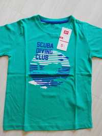 T-shirt Zippy "Scuba Diving Club" 4/5A - c/ etiqueta