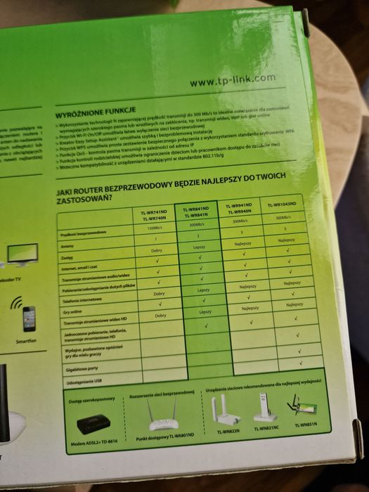 Router TP-Link TL-WR841N