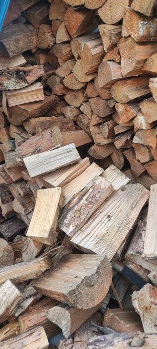 Drewno zrzyny kominkowe opałowe
