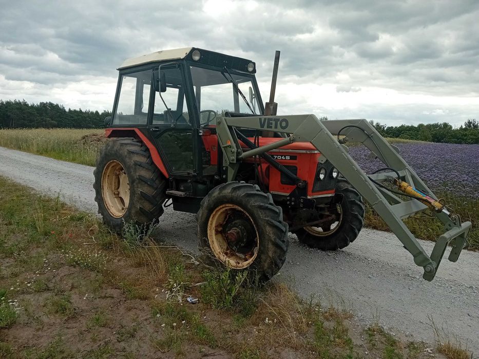 Zetor 7045 z turem zarejestrowany