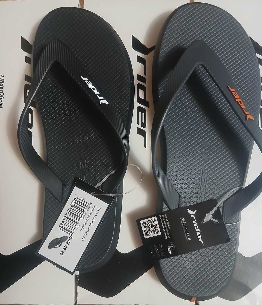 Чоловічі в'єтнамки Rider R1 модель 11650-20766 BLACK 100% - оригінал