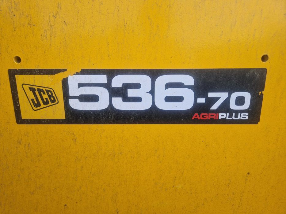 JCB 536-70 AGRI PLUS 2016r wzmocniona hydraulika ,cena Brutto