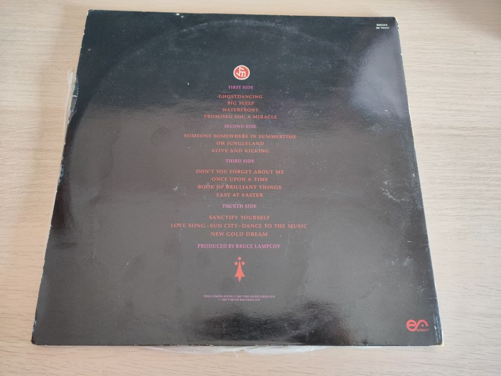 "Live in the city of light" Simple Minds
