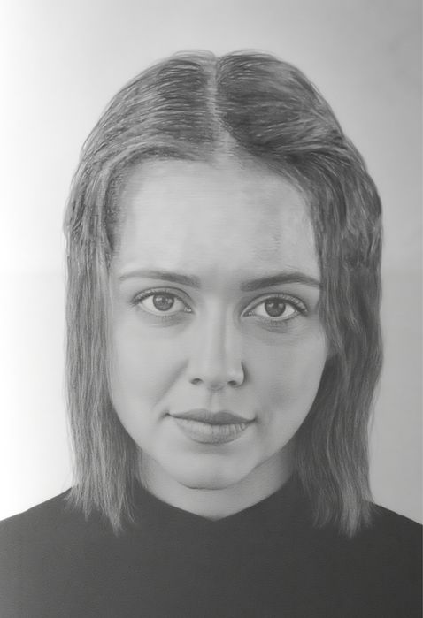 Portret na zamówienie Gdynia | Prezent  ślubny, szkic twarzy rysunek