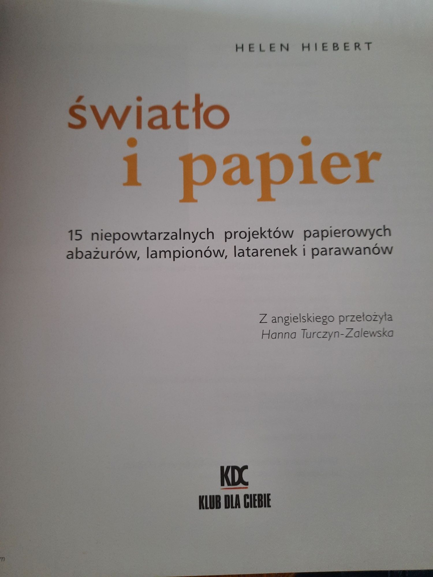 Światło i papier poradnik