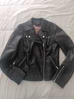 Casaco Biker Preto, marca Only, tamanho 36.