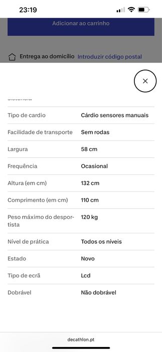 Bicicleta Estática VIRTUFIT HTR 1.0