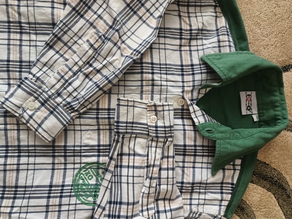 Koszula z długim rękawem r. 140