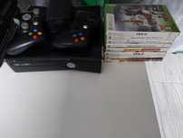 Konsola XBox 360 plus 8 gier,dwa Pady.