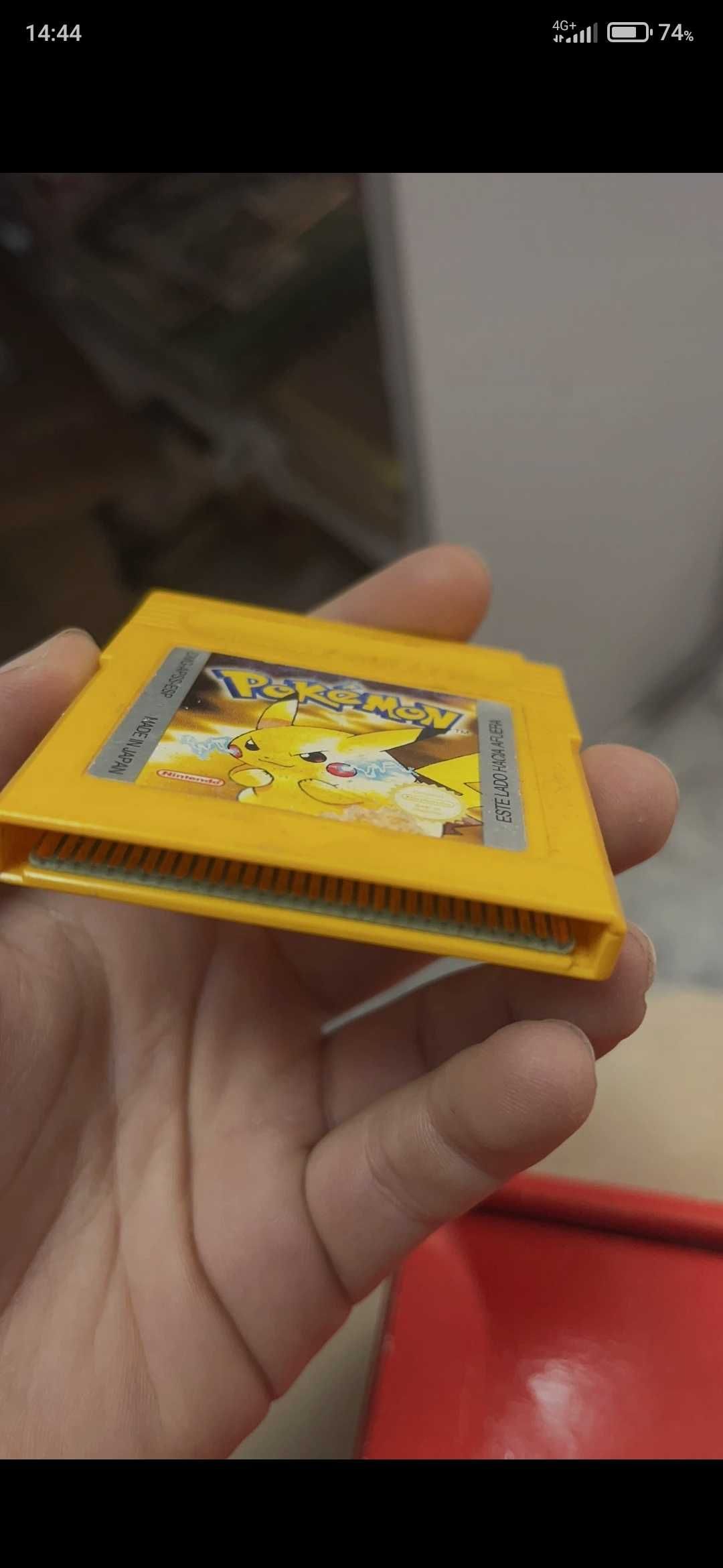 Vendo Pokémon Yellow original