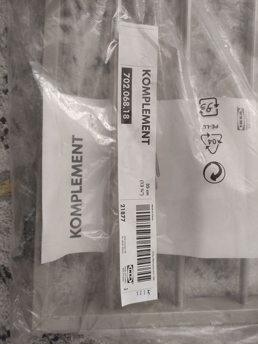 Nowy wieszak na spodnie ikea komplement