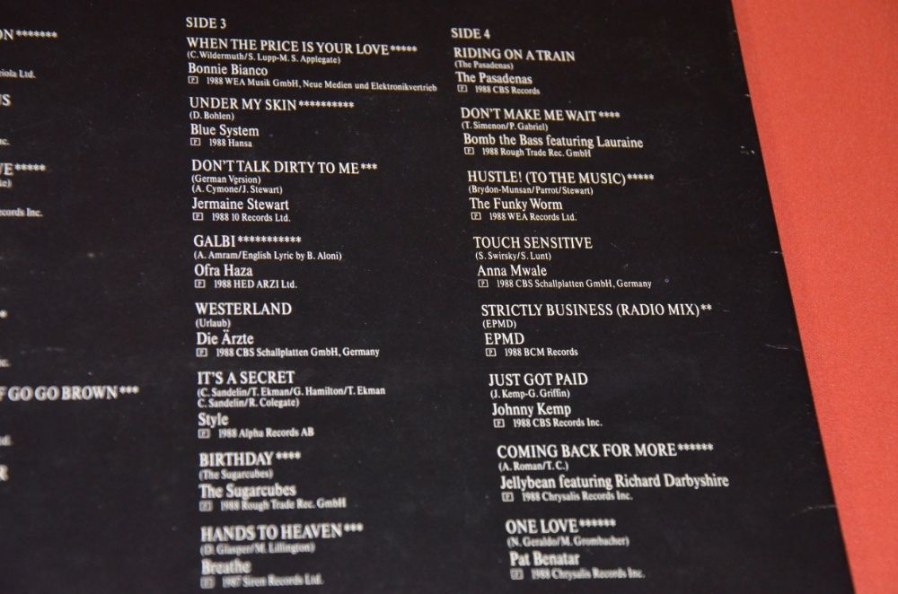 Płyta winylowa-Sade,Eurpe,Van Halen,Blue System,Milli Vanilli,itp