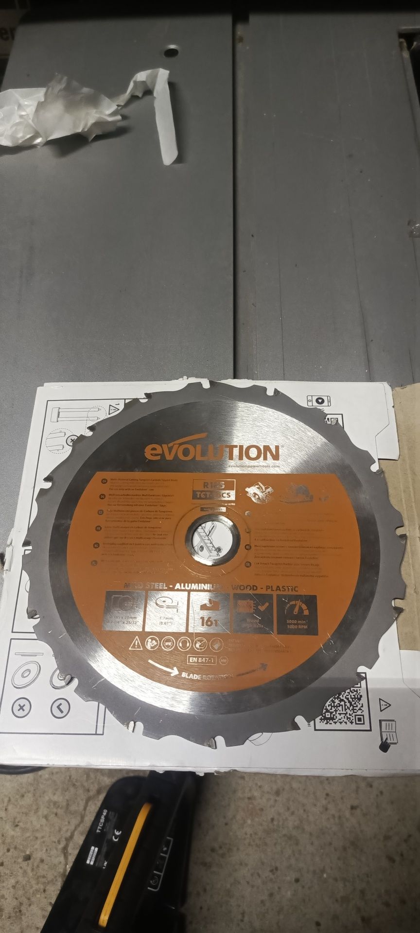 Powystawowa tarcza Evolution 185 mm
