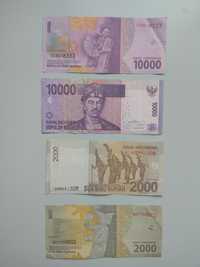 деньги банкноты и монеты Индонезии для коллекции