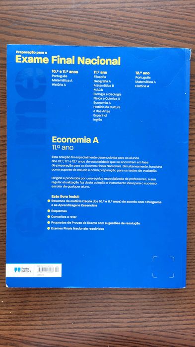 Economia A: Preparação para o exame nacional