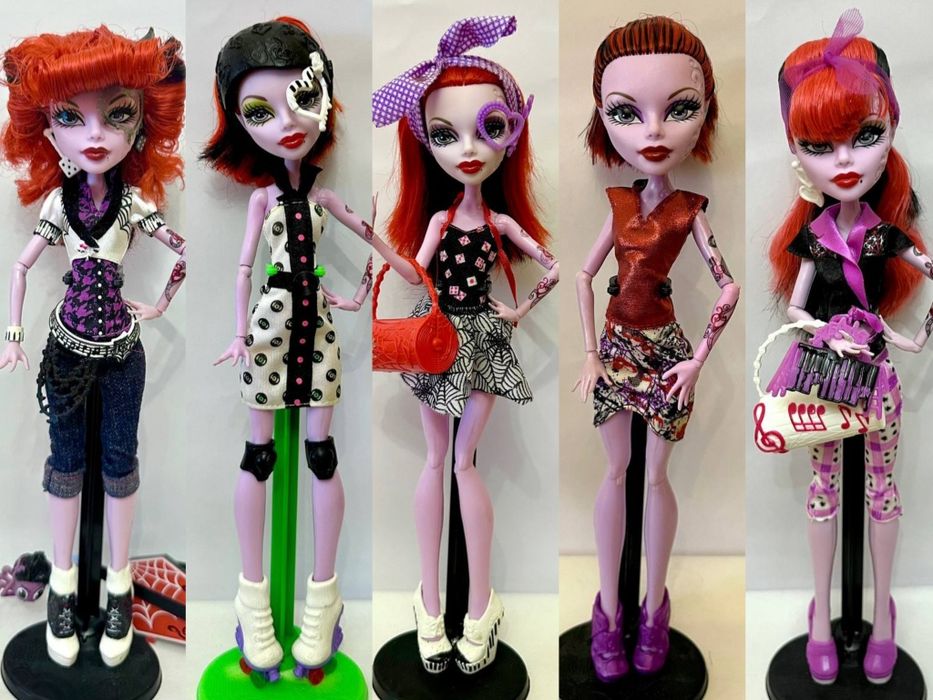 Монстер хай Monster high колекція Клод Гіл Дьюс Нейтон Лагуна Клео Гу