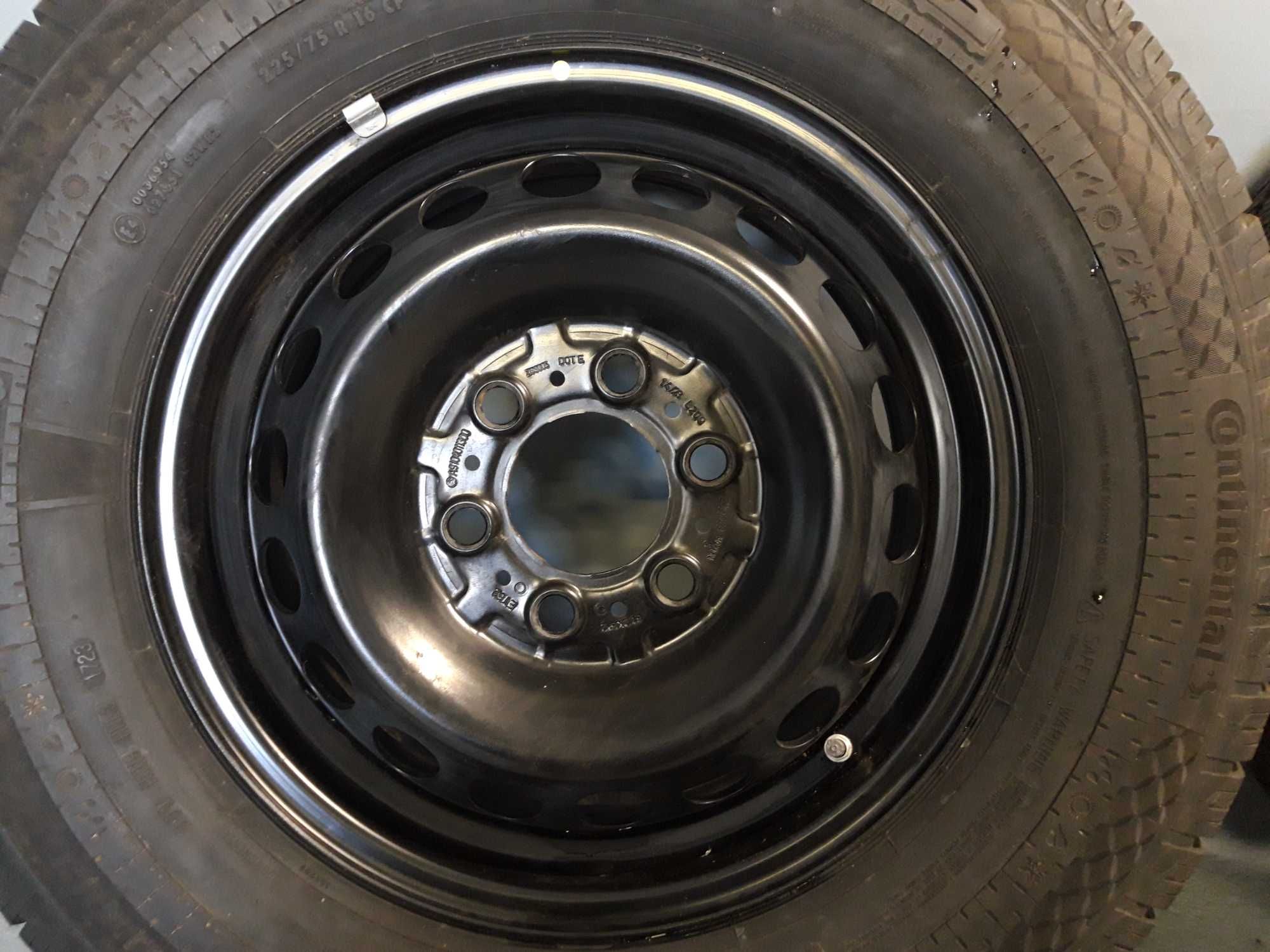 Koła stalowe Mercedes Sprinter Camper 907, 910 Continental 225/75R16CP