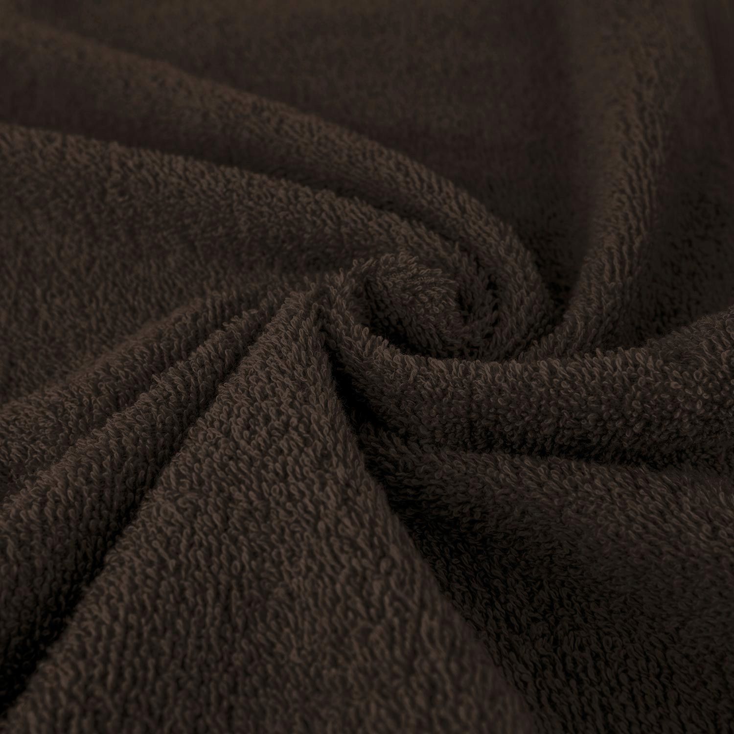 Ręcznik Solano 30x50 brązowy ciemny frotte