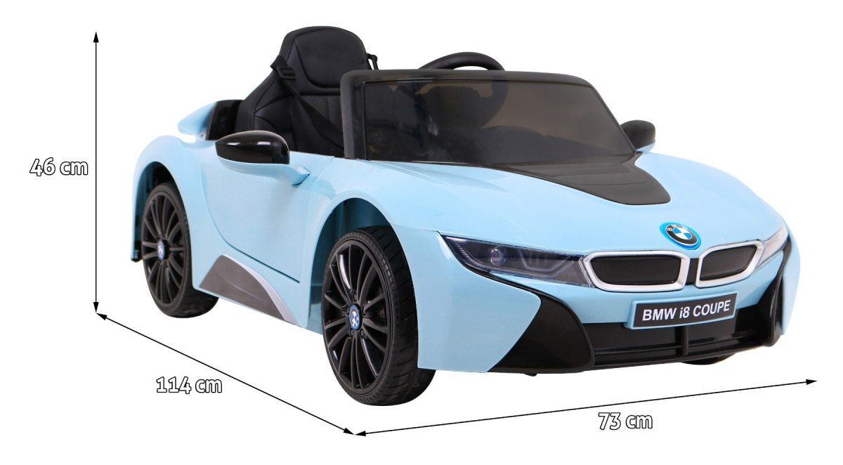 Samochód AUTO  na akumulator BMW I8 LIFT Niebieski