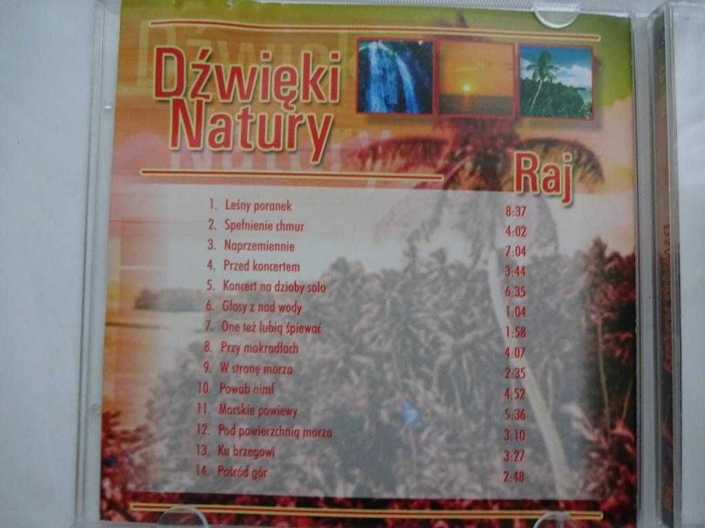 Dźwięki Natury - Raj - Płyta CD