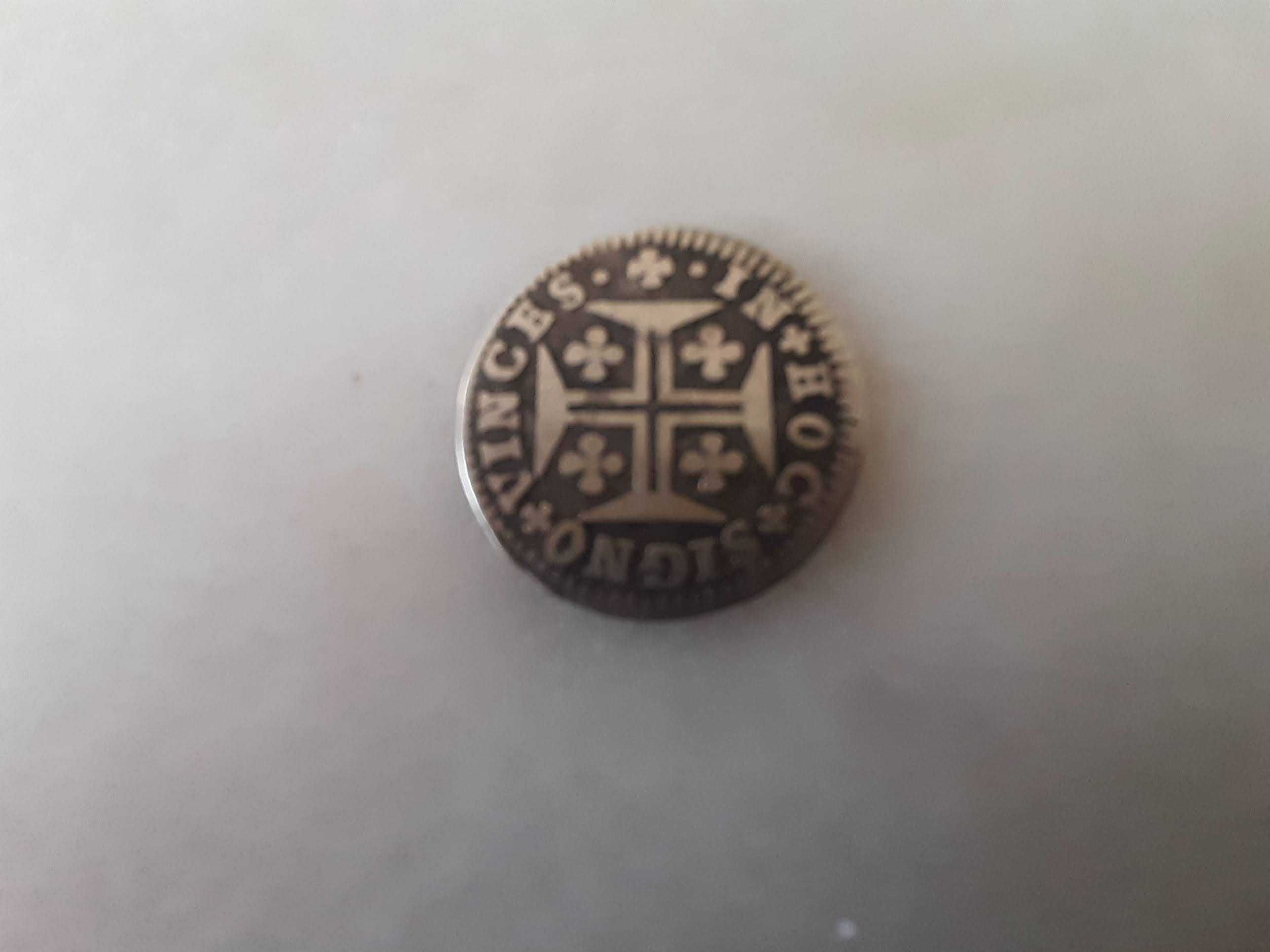 2 moedas prata Raras de Monarquia séc.XVIII(excelente estado)
