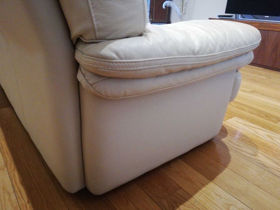 Sofá 3 Lugares | Pele búfalo | Elevada Qualidade