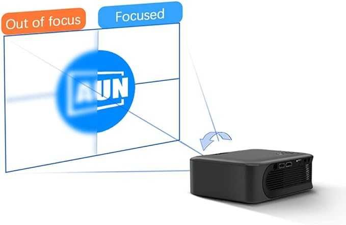Projektor AUN A3C Pro Pro Smart TV Box Projektory kina domowego