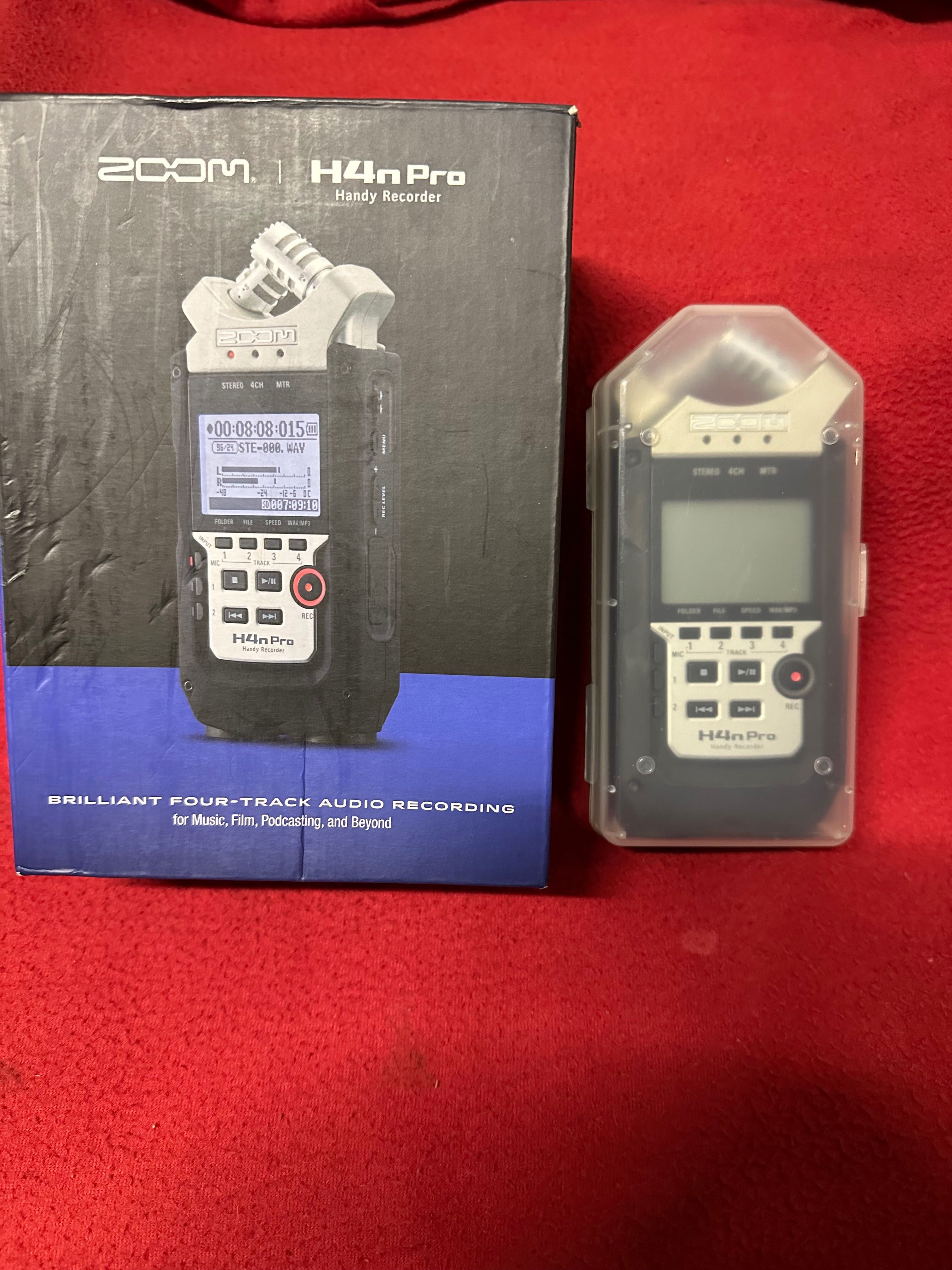 Zoom h4n Pro novo