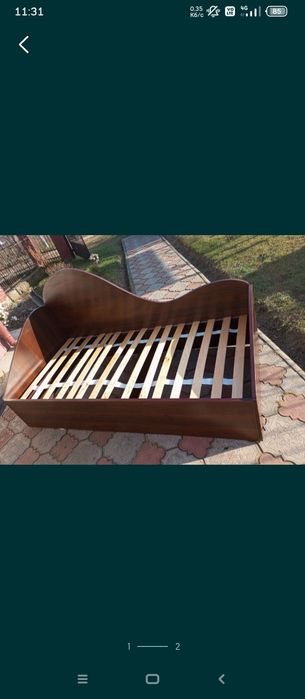 Продам дитяче ліжко з матрацом.