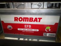 Akumulator 12V 70Ah/760A EFB start stop Rombat Kielce-dowóz gratis!!!