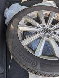 4 jantes originais VW 17" + 4 pneus de inverno