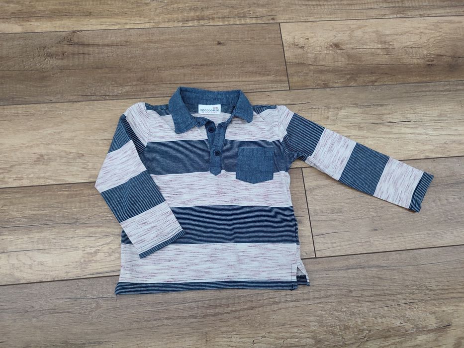 Bluzeczka koszulka cocodrillo 92