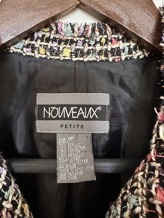 Żakiet tweedowy rozmiar M