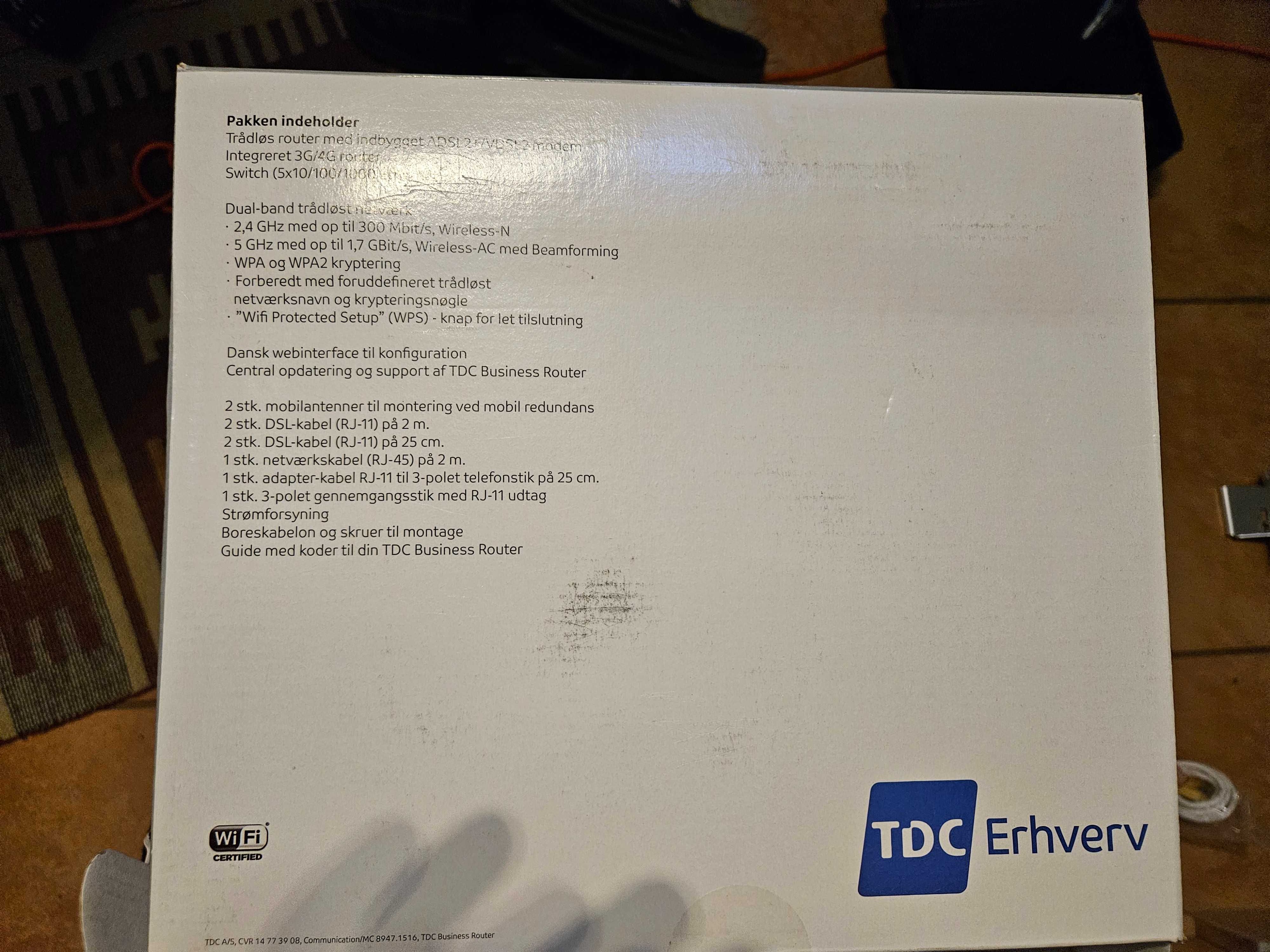 TDC Router GSM lte 4G