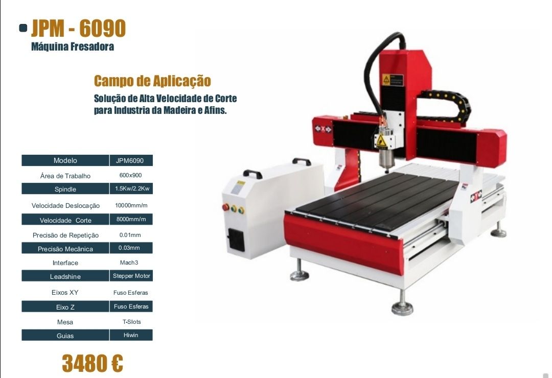 Fresadoras CNC Várias