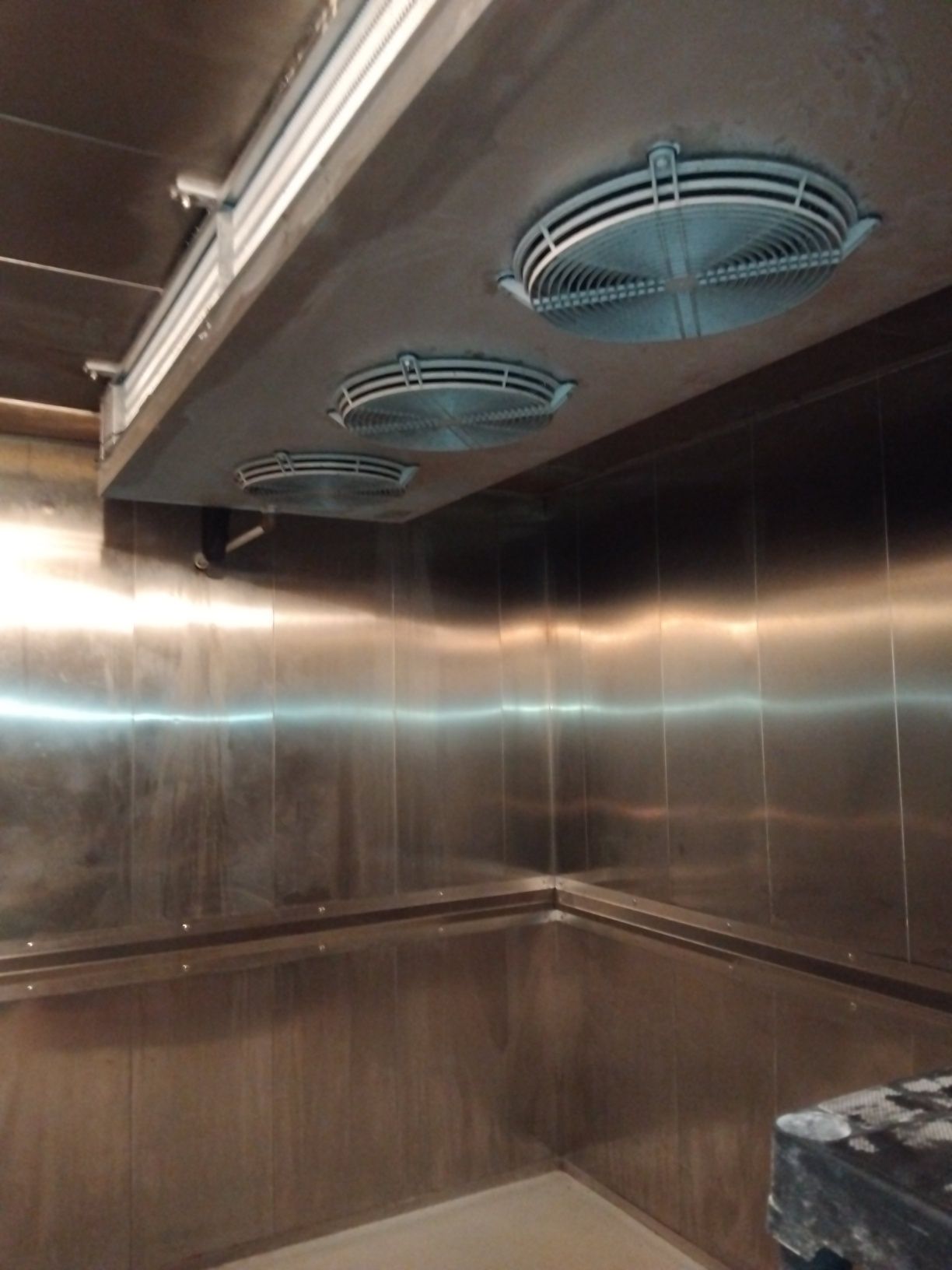 Câmara de frio em inox