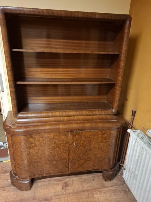 Art deco Kredens przedwojenny antyk orzech