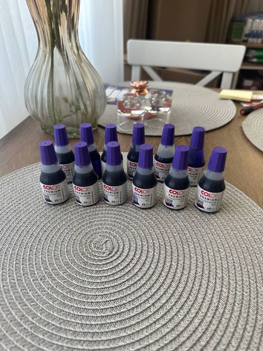 Чорнила до принтера та до печаток