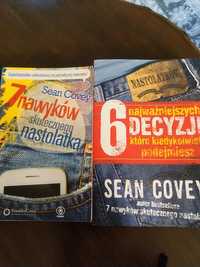 Zestaw książek autora Sean Covey. "7 nawyków skutecznego nastolatka"
