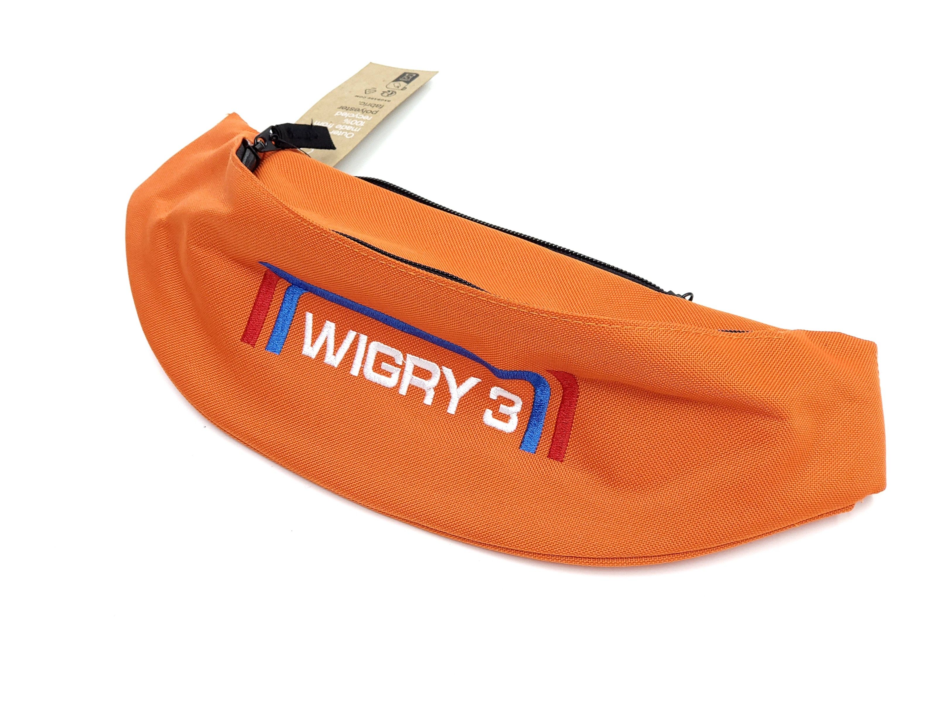 NOWA Nerka Wigry 3 pomarańczowa saszetka torebka PRL