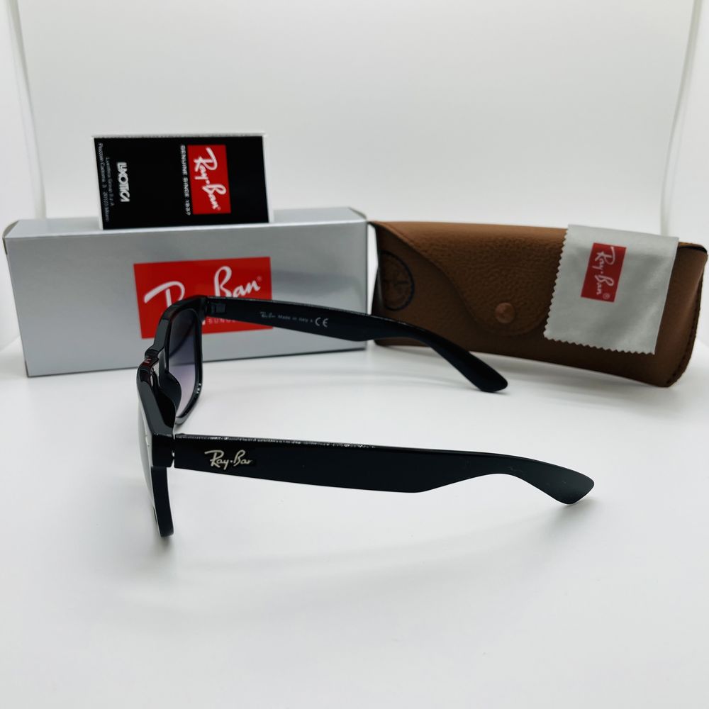 Сонцезахисні окуляри Ray Ban Wayfarer 2140 Glossy Black|Purple