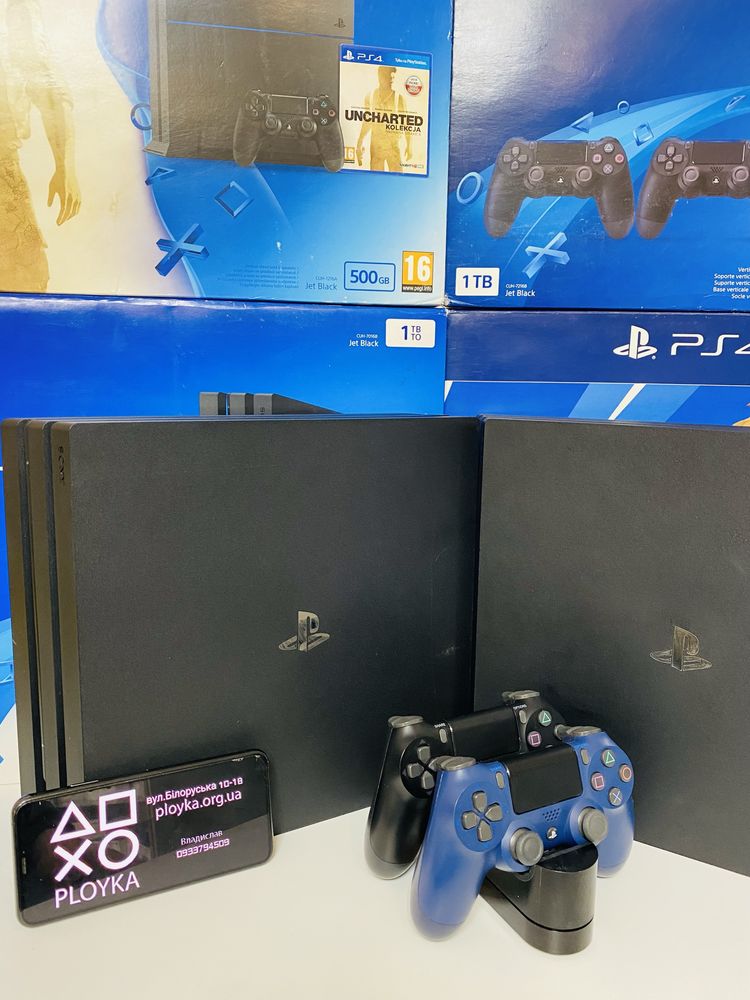 Магазин PlayStation 4 PRO +велика кількість ігор