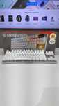 Teclado SteelSeries Apex Pro TKL Gen 3 RGB Branco US - Loja Ovar